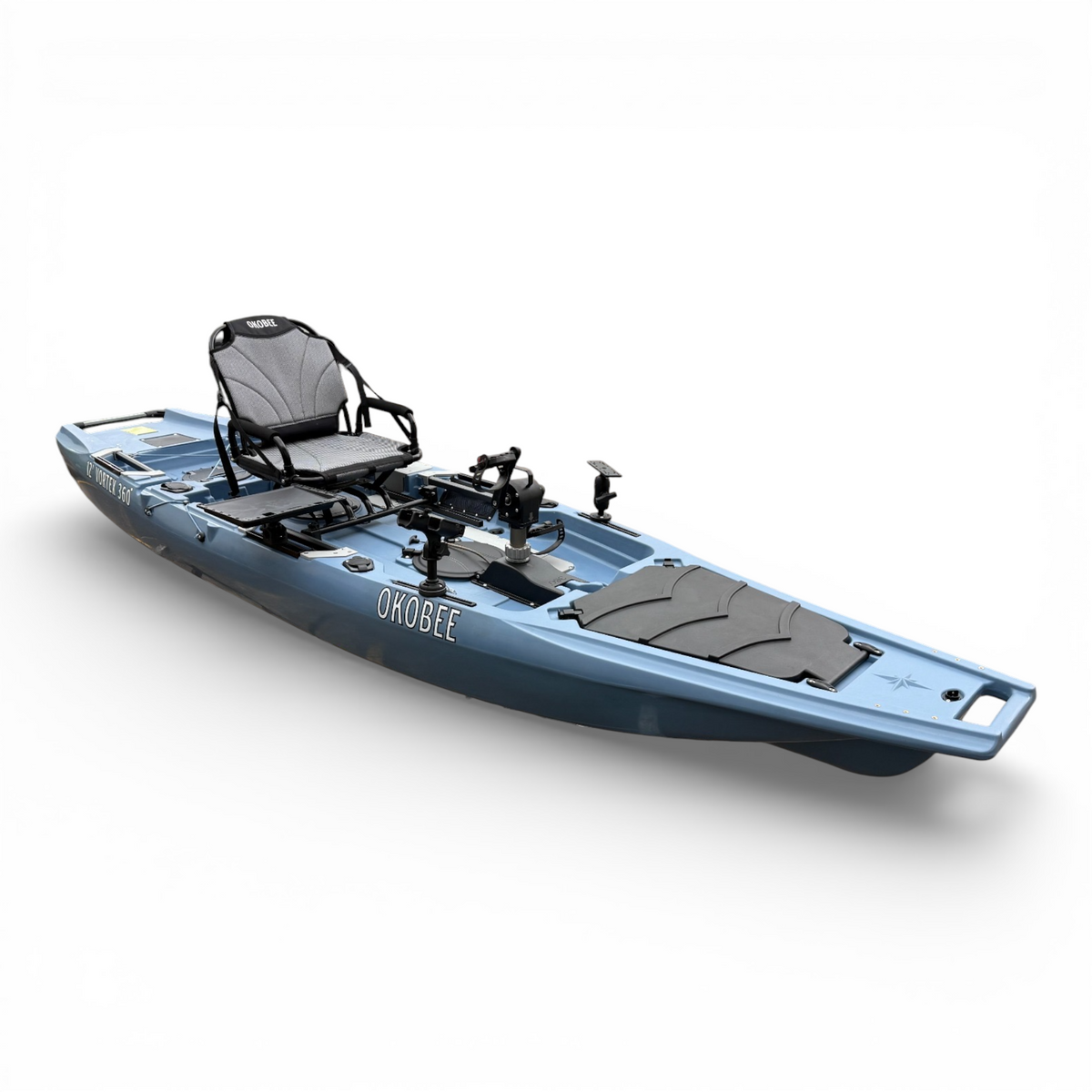 kayak pedal drive Okobee 12' Vortex 360 Pedal Drive – Vanhunks USA