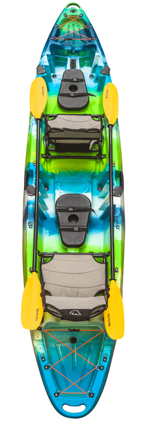 Tandem kayak roof discount rack
