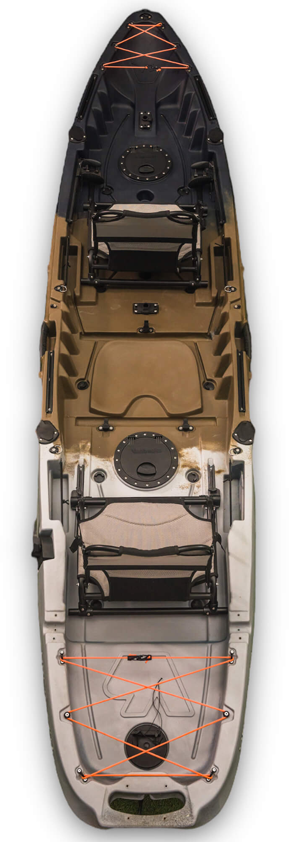 Orca Inflatable Kayak 13'0 Orca Tandem Fishing Kayak | Best Watersports Selection Online ...