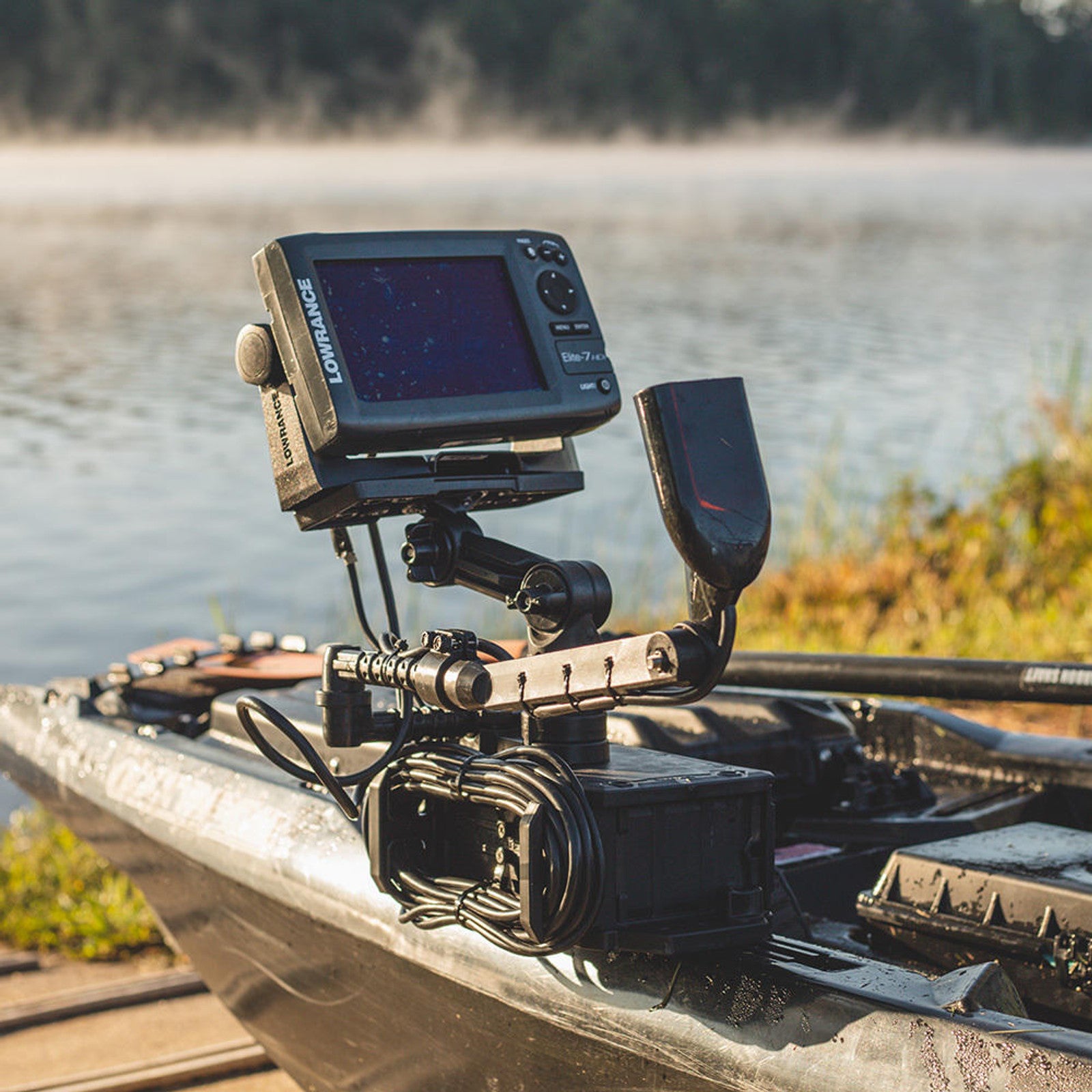 mounts for fish finders Arkon Universal Marine Electronic Fishfinder Mounting Plate The RAM single swing arm mount consists of a 6 long BENT swing arm mounted on a horizontal surface mounting base Gen2 Clamping Fish Finder Mount