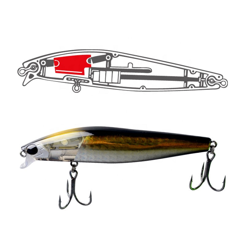 Fishing Hard Minnow Lure Set 14.5g